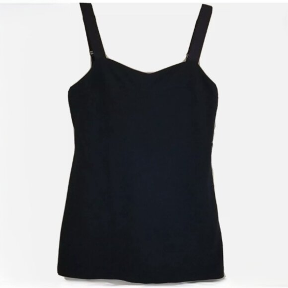 lululemon athletica Tops - Lululemon | Fitted Pull-On Adjustable Straps Tank-Top in Black | Size 4 Women's